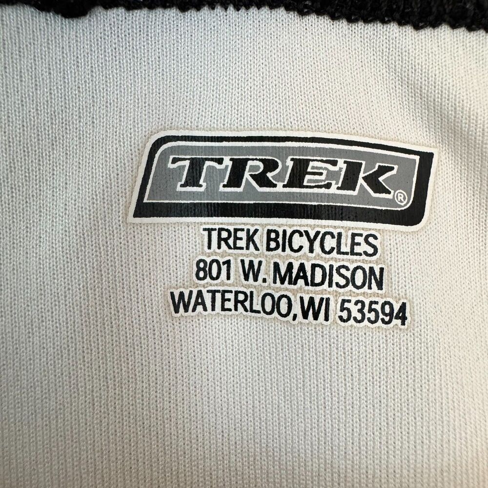 Trek Women's Black White Cycling Jersey Half Zip Size XL - Picture 6 of 6